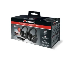 Cuffie TV stereo Meliconi HPEASYDIGITALBUNDL wireless con cavo ottico