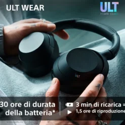 Cuffie wireless Sony WHULT900NH.CE7 con cancellazione del rumore