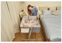 Culla Chicco 0608707768000 NEXT2ME TWINS gemellare Magnet grey