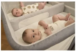 Culla Chicco 0608707768000 NEXT2ME TWINS gemellare Magnet grey