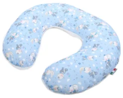 Cuscino allattamento Baby Idea 5802EAZ KIKKA Elefanti azzurri