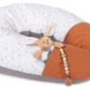 Cuscino allattamento con tasche Baby Idea DOAR DODO Arancio