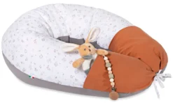Cuscino allattamento con tasche Baby Idea DOAR DODO Arancio