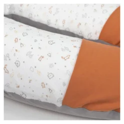 Cuscino allattamento con tasche Baby Idea DOAR DODO Arancio
