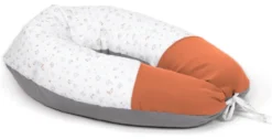 Cuscino allattamento con tasche Baby Idea DOAR DODO Arancio