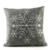 Cuscino decorativo in tessuto con ricamo con LED 40 x 40 cm - Decor