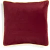 Cuscino in velluto bordo dorato • 40 x 40 cm - Ortisei