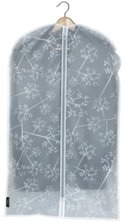 Custodia abiti Domoliving 908000 BOB TON Salva Giacca con zip Bianco e