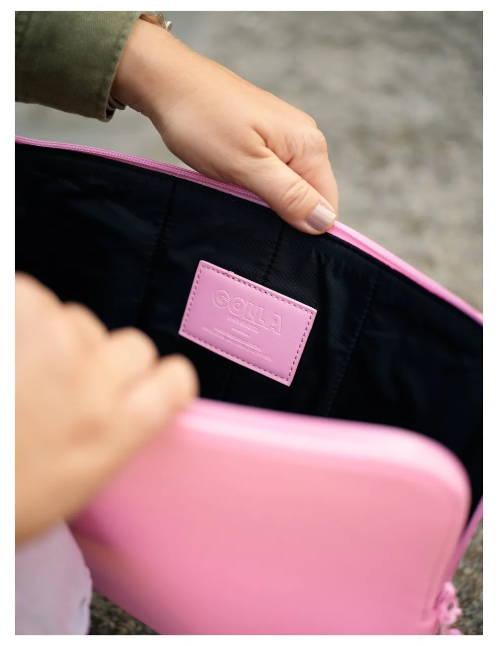 Custodia notebook Golla 601673 SLEEVE Pink