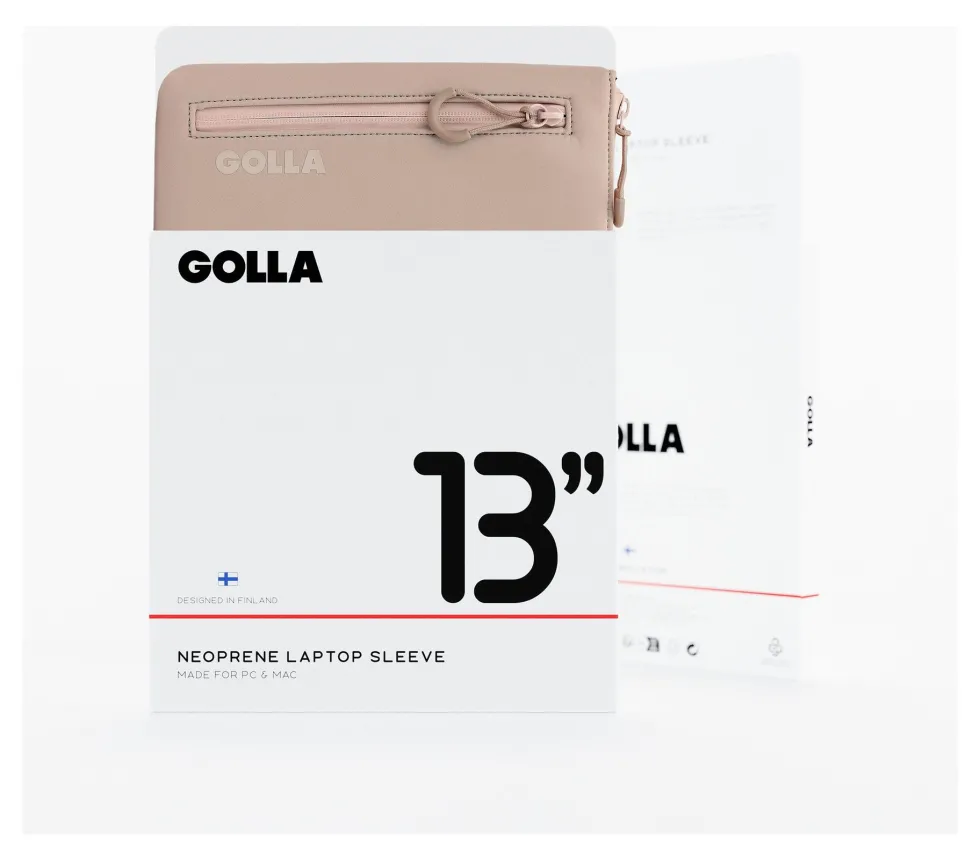 Custodia notebook Golla 601662 SLEEVE Cream