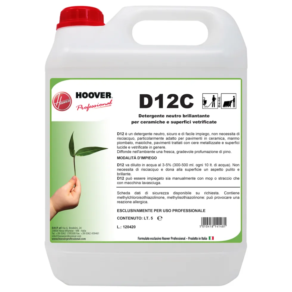 D12C Detergente neutro brillantante