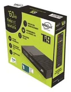 Decoder Digiquest RICD1228 TIVUSAT Ti9 Black