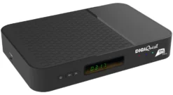 Decoder Digiquest RICD1247 TIVUSAT AX3 Combo 4K Black