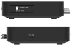 Decoder Digiquest RICD1247 TIVUSAT AX3 Combo 4K Black
