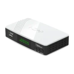 Decoder digitale terrestre ZAP T366 WHITE con DVB-T2 HEVC