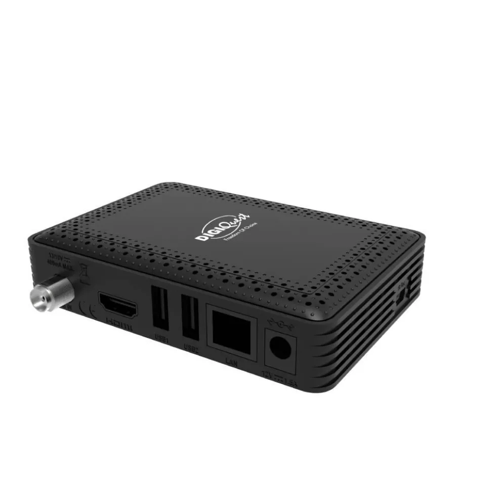 Decoder satellitare DigiQuest Microsat RICD1248 certificato tivùsat