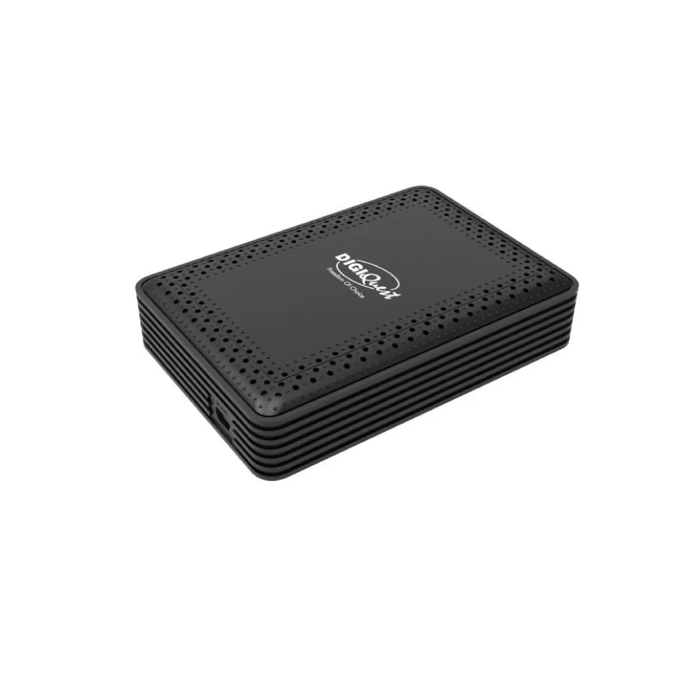 Decoder satellitare DigiQuest Microsat RICD1248 certificato tivùsat