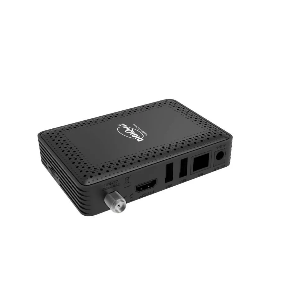 Decoder satellitare DigiQuest Microsat RICD1248 certificato tivùsat
