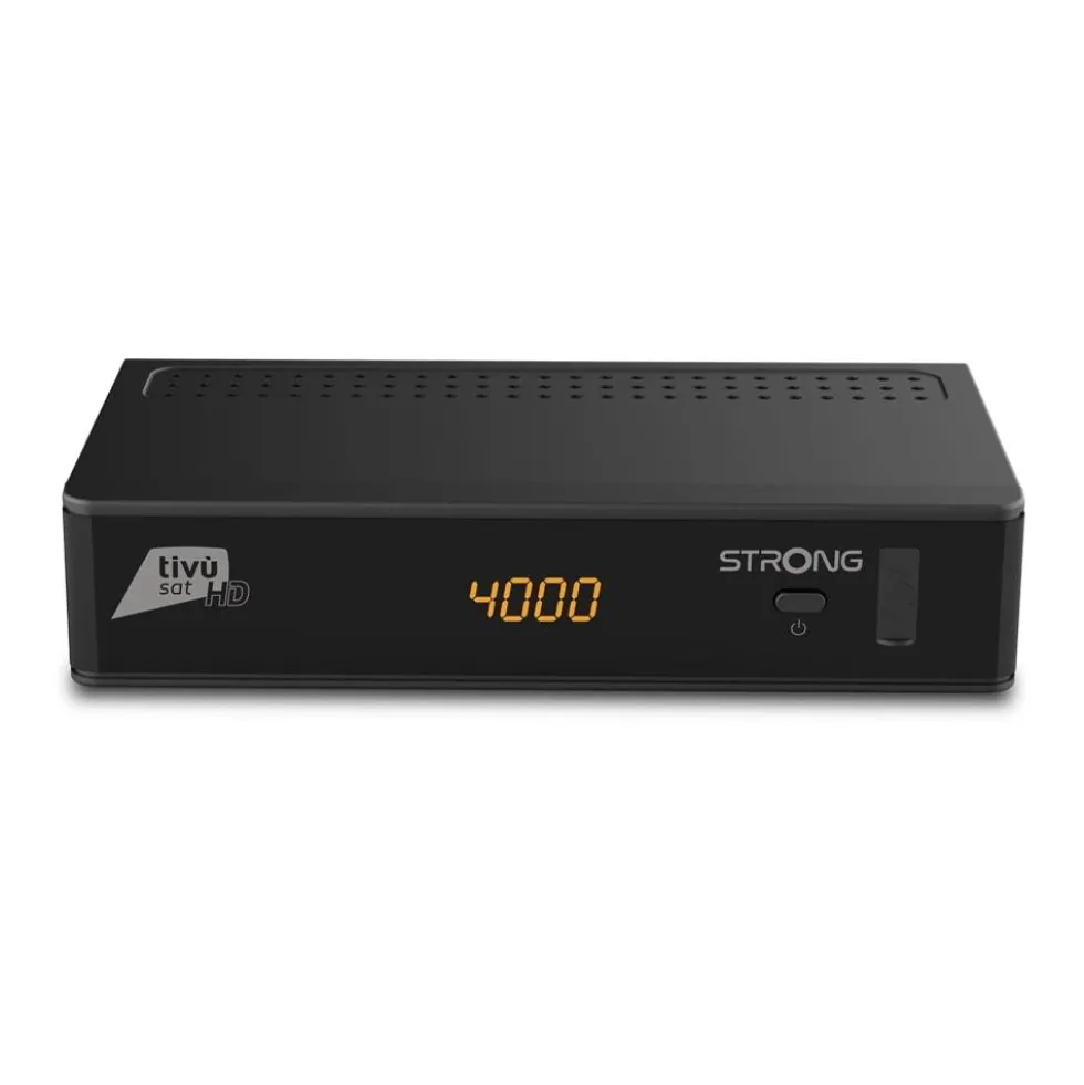 Decoder Tivùsat 4K STRONG SRT7807TIVU con lettore smartcard