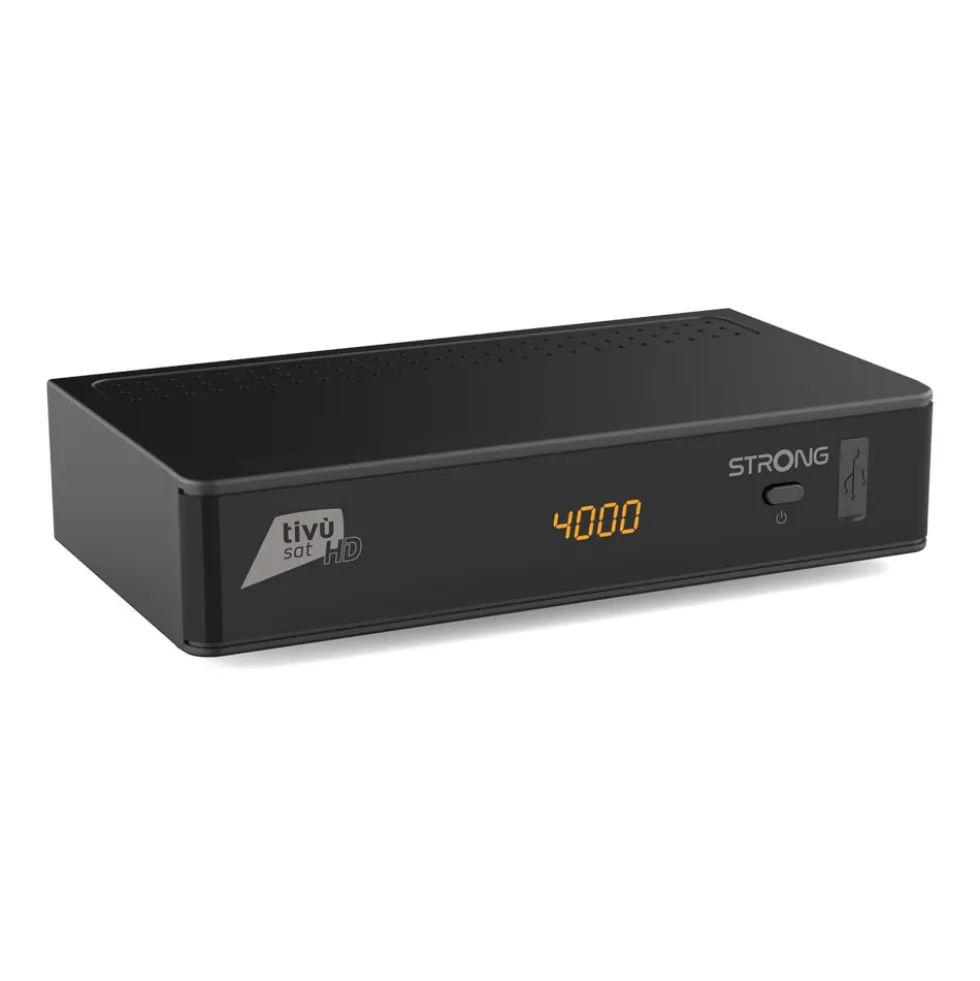 Decoder Tivùsat 4K STRONG SRT7807TIVU con lettore smartcard