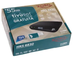 Decoder Xoro HRS 8830 Tivùsat Classic Hd Black