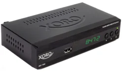 Decoder Xoro HRT7622NP Dvb T2 Hevc 10 Bit Black