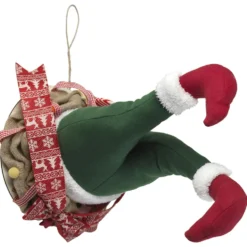 Decorazione da parete gambe elfo • Ø 25 x h 50 cm - Elf