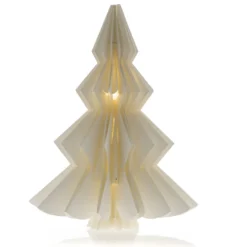 Decorazione in carta. Albero Natale 3D con LEDØ 21 x h 37 cm - Decor