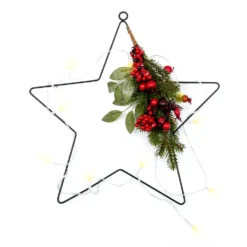 Decorazione in metallo con LED • Ø 40 cm - Decor