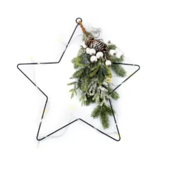 Decorazione in metallo con LED • Ø 40 cm - Decor