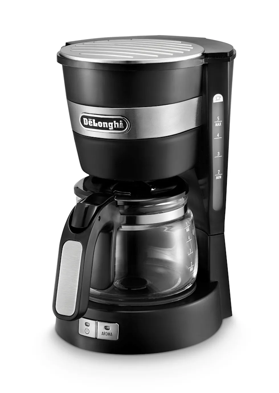 De Longhi Macch Caffe Americano Orziera 600W5Tz. 0,65Lt. Nero/Inox