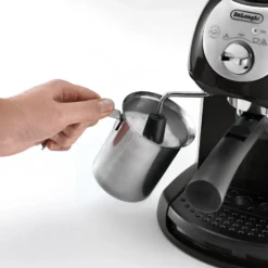 De Longhi Macch Caffe Polv/Cialde Nera/Silvercappuccino System Gr10