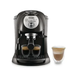 De Longhi Macch Caffe Polv/Cialde Nera/Silvercappuccino System Gr10