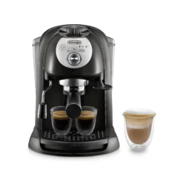 De Longhi Macch Caffe Polv/Cialde Nera/Silvercappuccino System Gr10