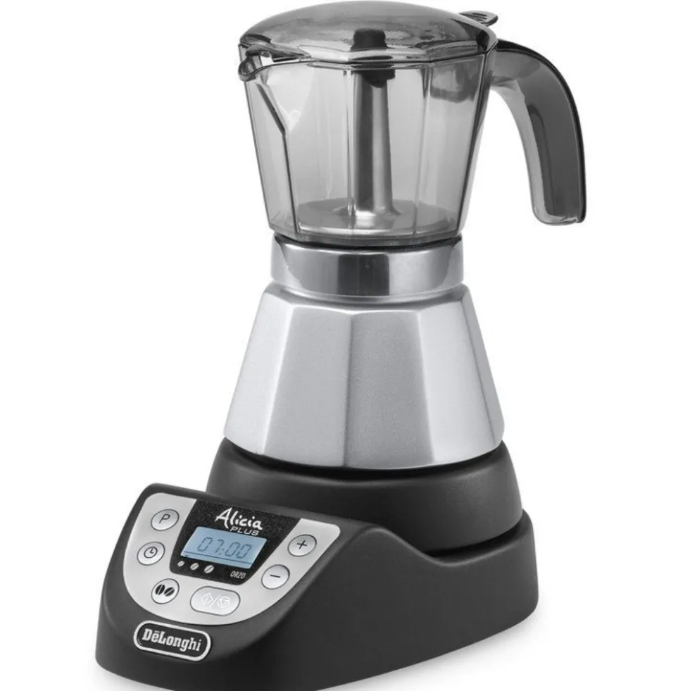 De Longhi Moka El 4/2Tz Alicia Plus Timerfunz.orzo Funz.aroma Silv.
