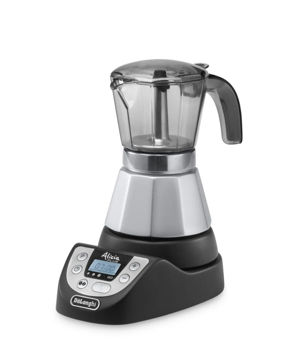 De Longhi Moka El 4/2Tz Alicia Plus Timerfunz.orzo Funz.aroma Silv.