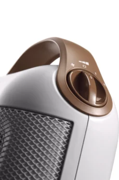 De Longhi Termoventilatore Vert. 1800W Ceram.bianco Perla
