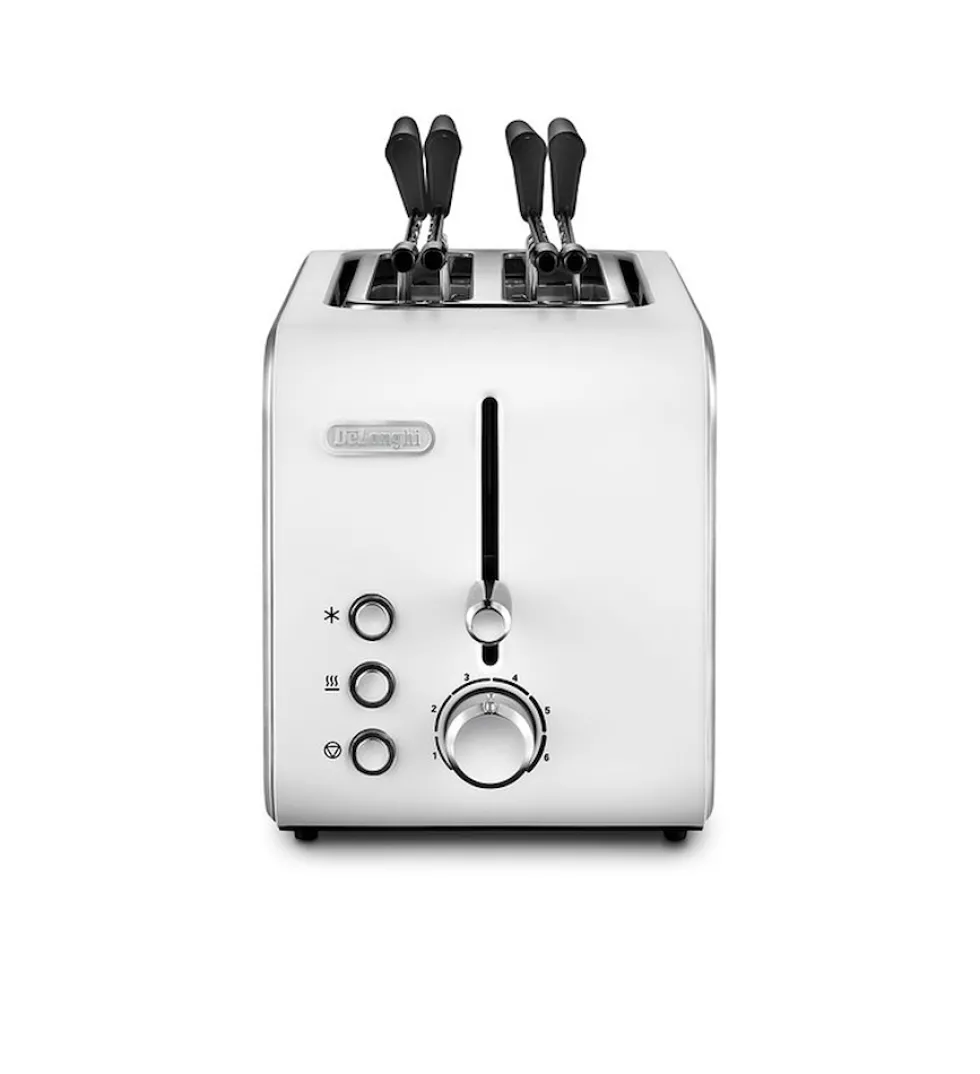 De Longhi Tostapane 2Fette 550W 6Liv. 6Imp.tostatura