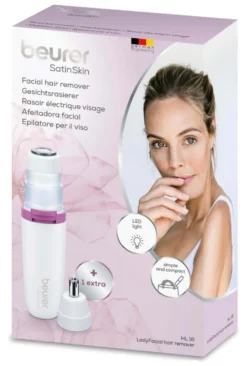 Depilatore Beurer 57612 BEAUTY Hl 16 Satin Skin Bianco e Viola