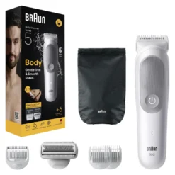 Depilatore Braun BG5550 SERIES 5 Body Groomer 2in1 Silver