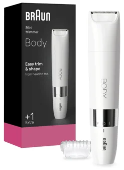 Depilatore Braun BS1000 BODY Mini Trimmer White