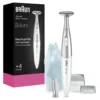 Depilatore Braun FG1100 SILK EPIL Bikini Trimmer White e Silver