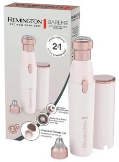 Depilatore Remington 42076560100 BAREME WFS200 2in1 White e Pink