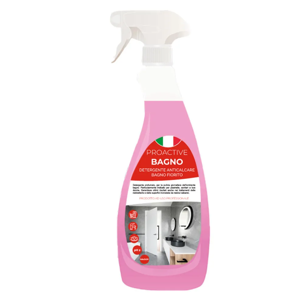 Detergente anticalcare ProActive bagno flowery 750 ml