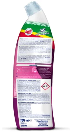 Detergente bagno Dual Power DS9149 Disincrostante WC candeggina