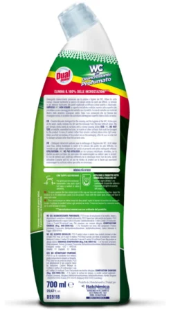 Detergente bagno Dual Power DS9112 S spray Scioglicalcare antibatteric