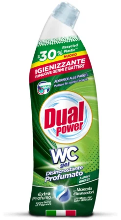 Detergente bagno Dual Power DS9112 S spray Scioglicalcare antibatteric
