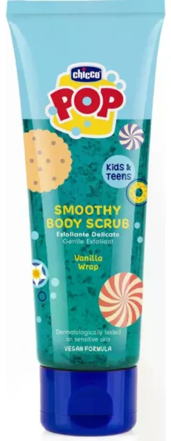 Detergente bimbi Chicco 00012809200000 POP Smoothy Scrub corpo vanigli