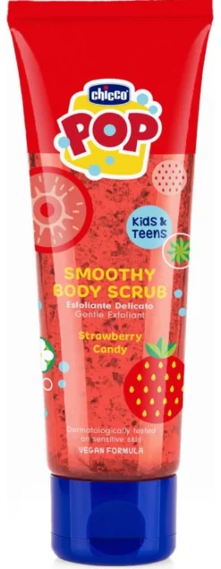Detergente bimbi Chicco 00012809100000 POP Smoothy Scrub corpo fragola