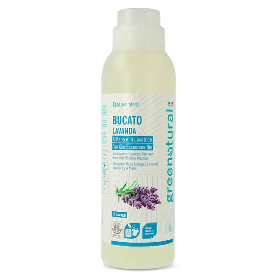 Detergente bucato a mano o lavatrice lavanda 1 litro